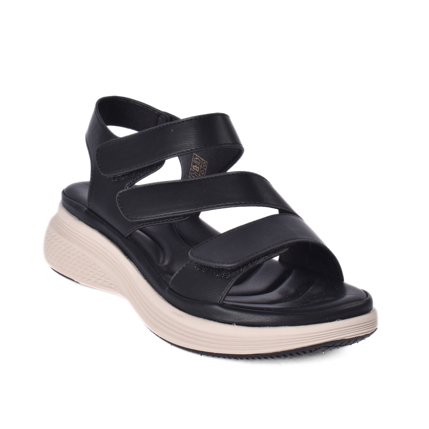 Triple Strap Platform Sandal