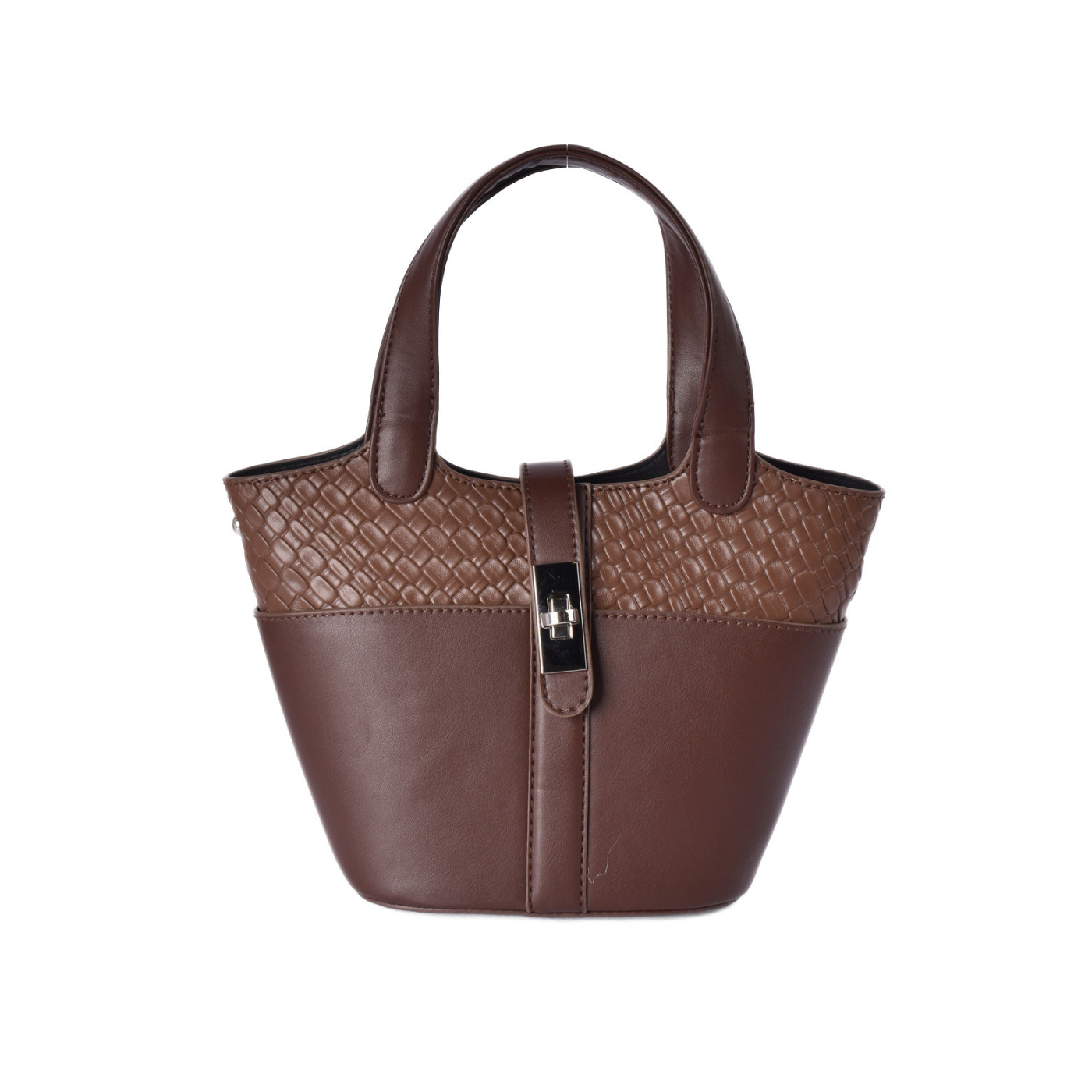 Woven Leather Tote