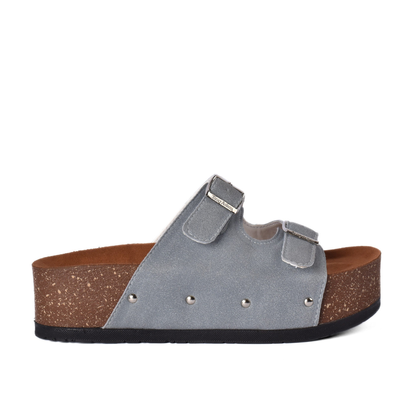 Casual Platform Sandal With Double Buckles