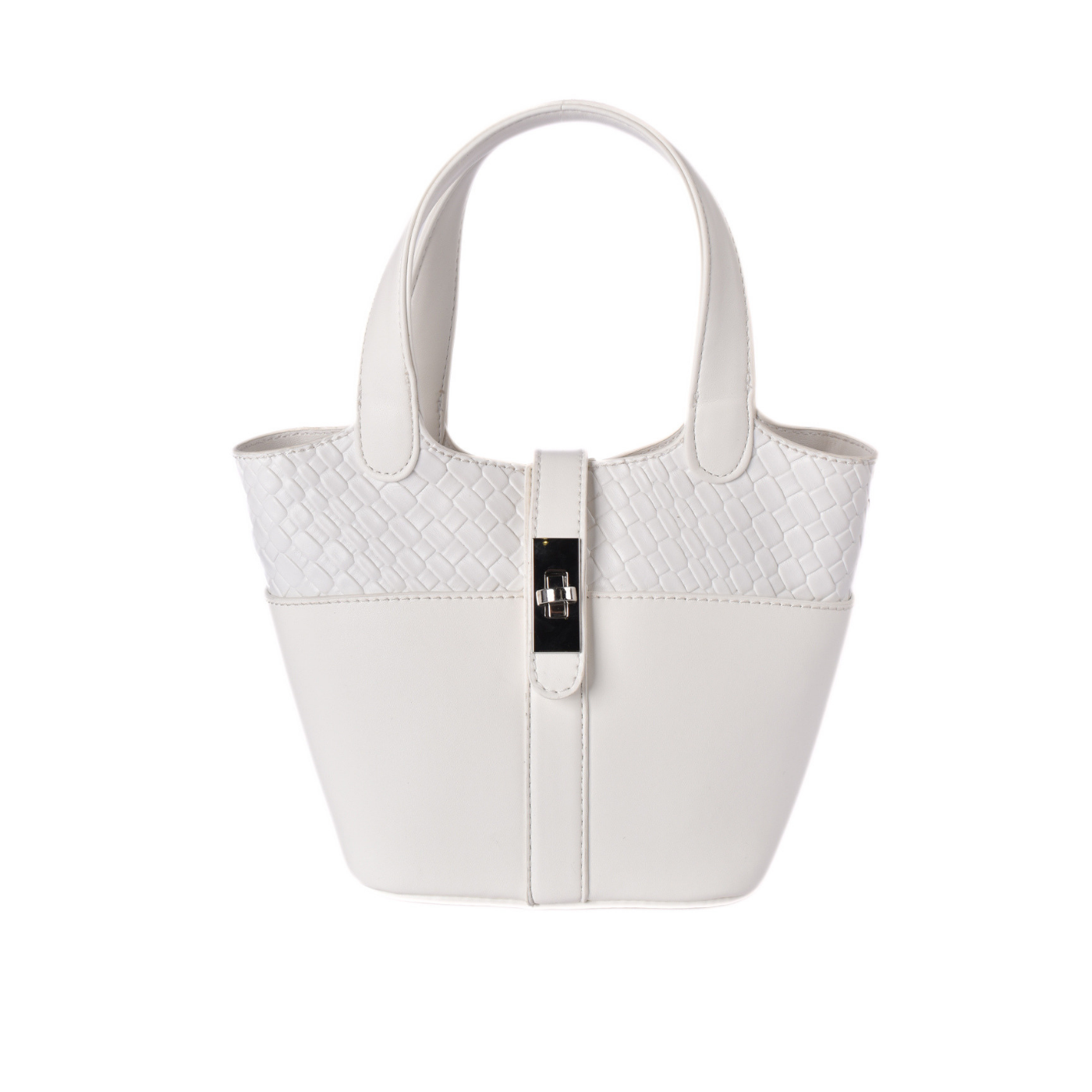 Woven Leather Tote