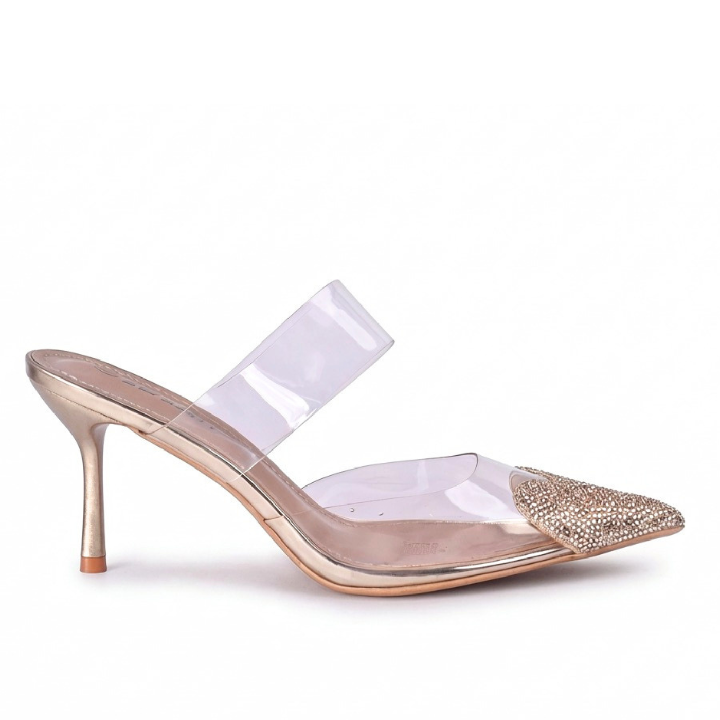 Women’s Transparent Heel Slippers
