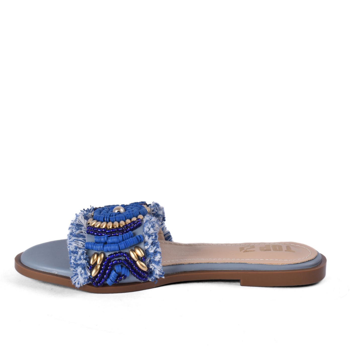 Pearl Detail Flat Slipper