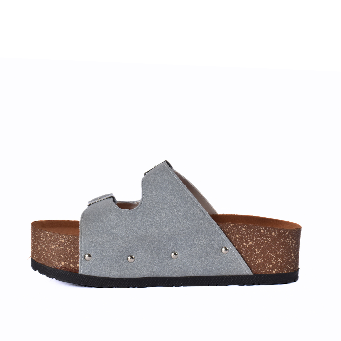 Casual Platform Sandal With Double Buckles