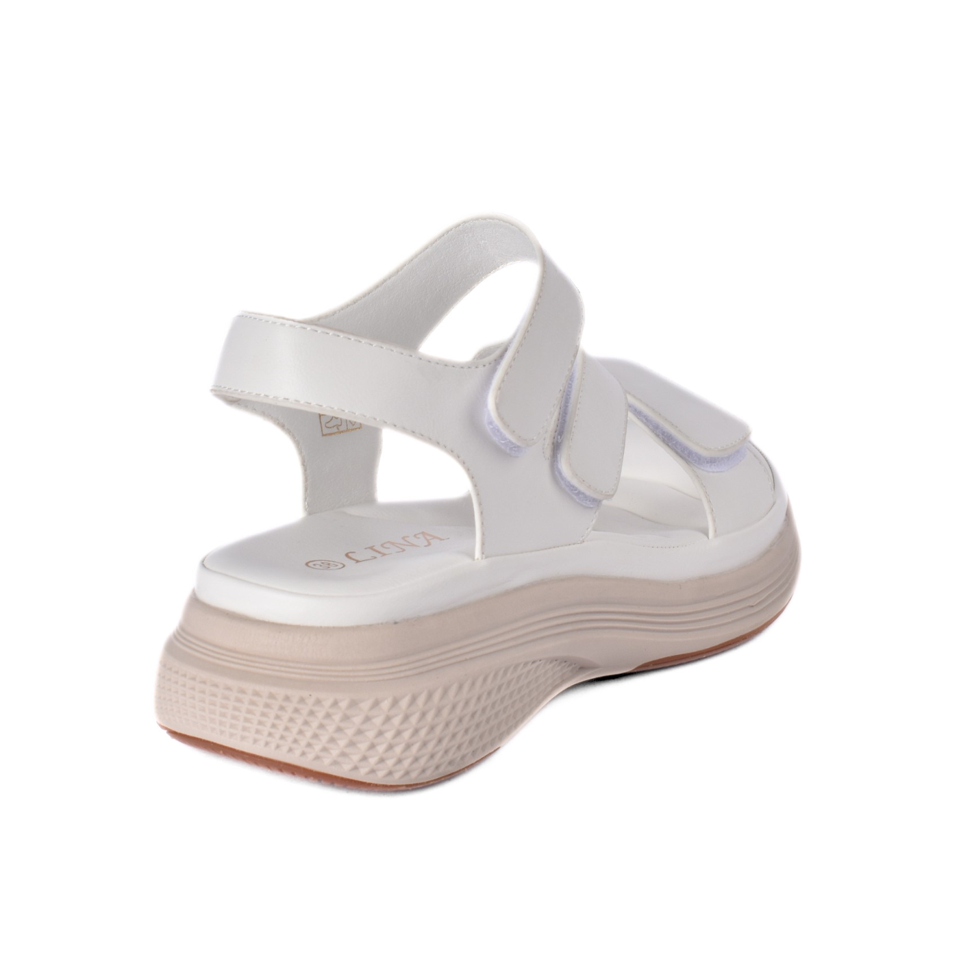 Triple Strap Platform Sandal