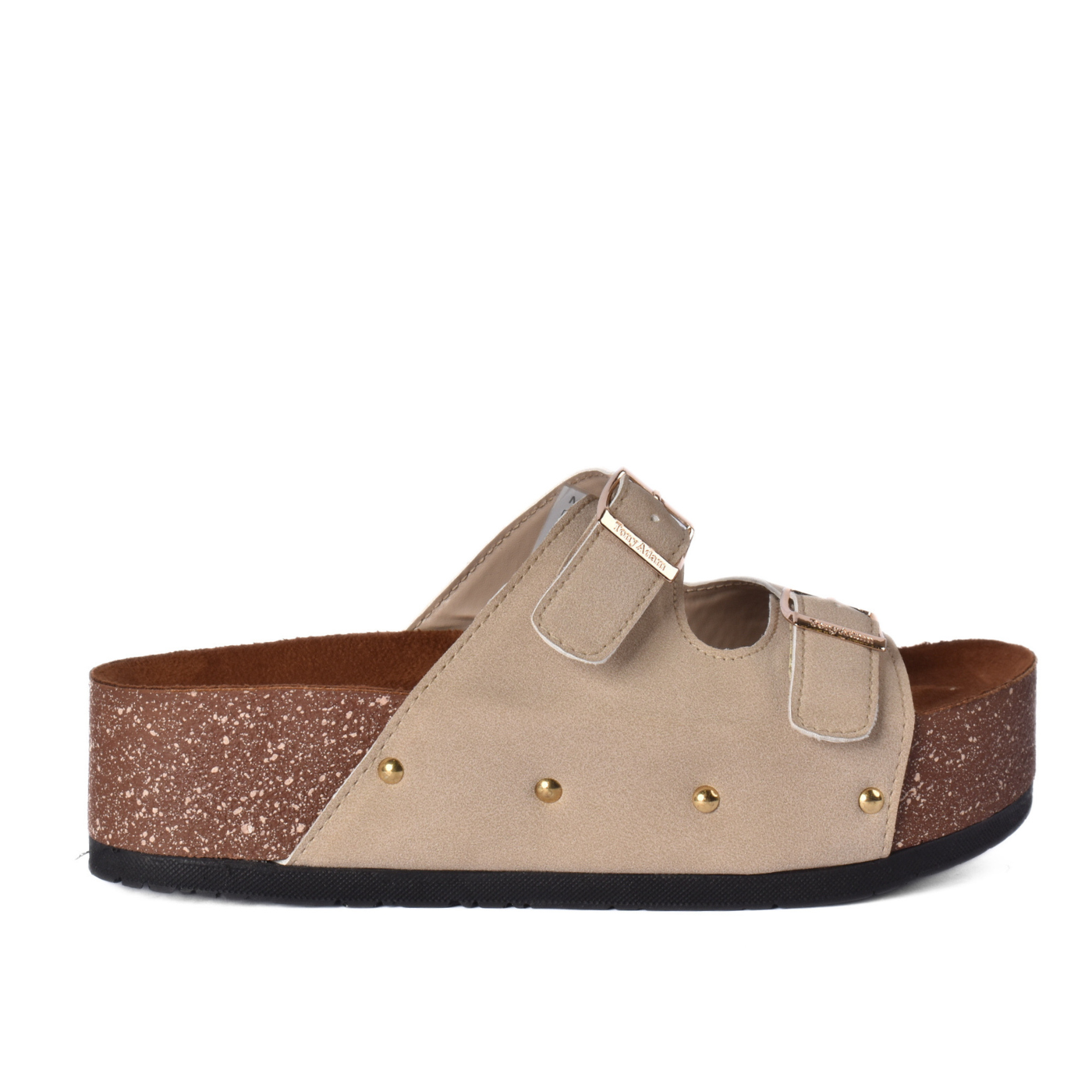 Casual Platform Sandal With Double Buckles