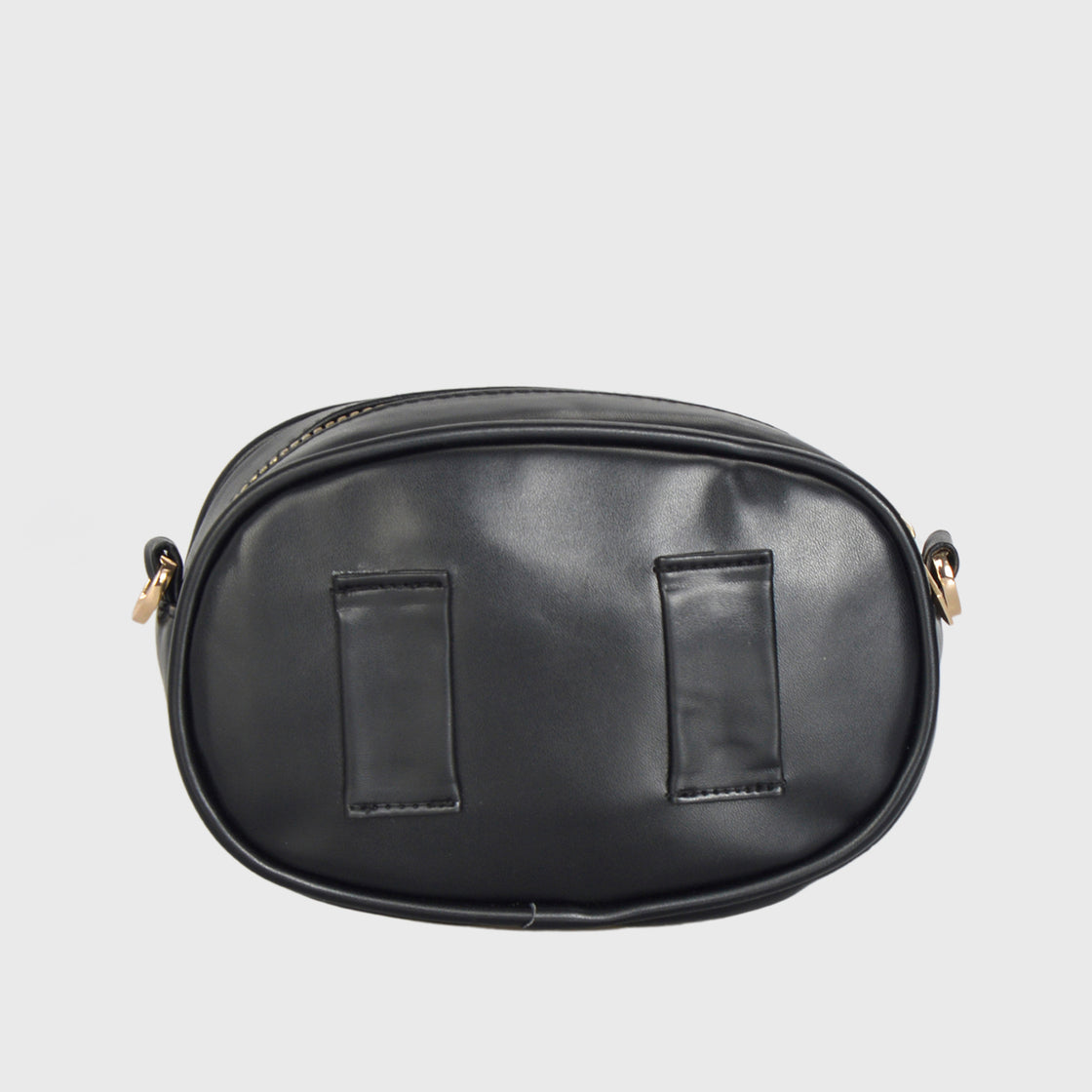 Black Mini Leather Cross Body Bag