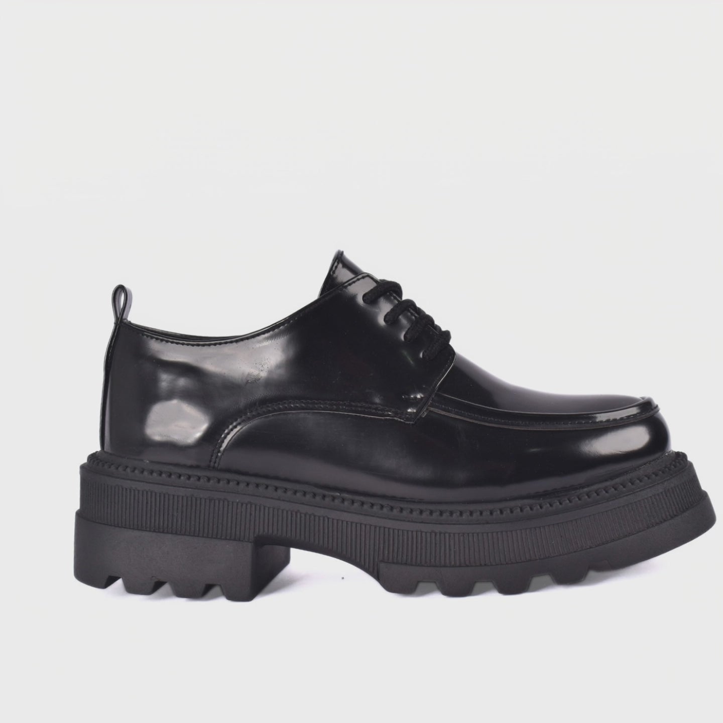 Casual Leather Platform Shoes