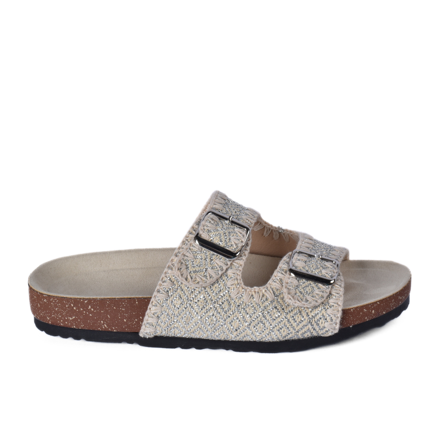 Women's Everyday Comfort Slide Slipper Silver