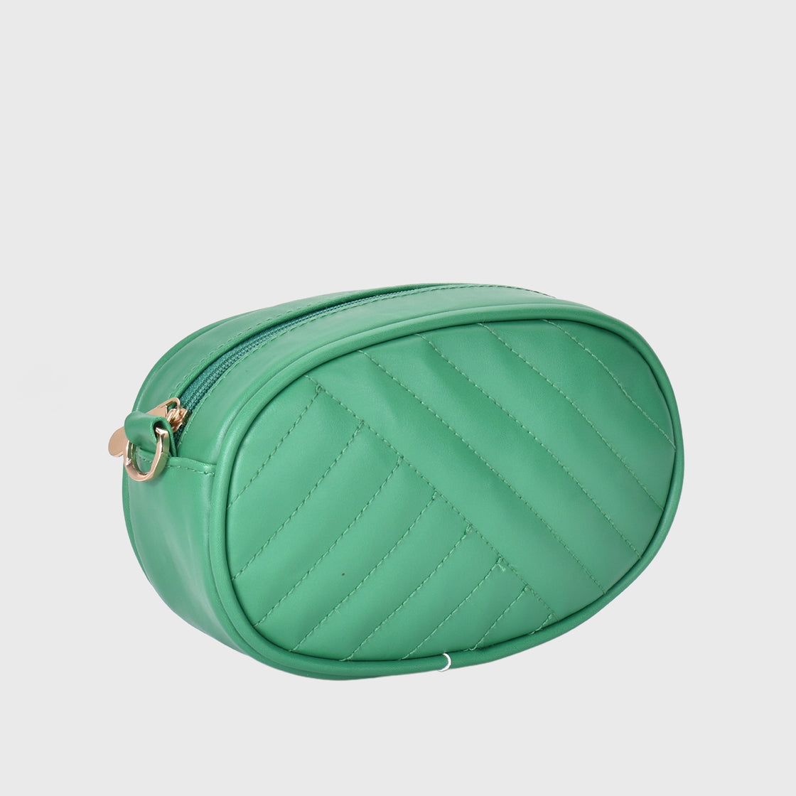 Green Mini Leather Cross Body Bag