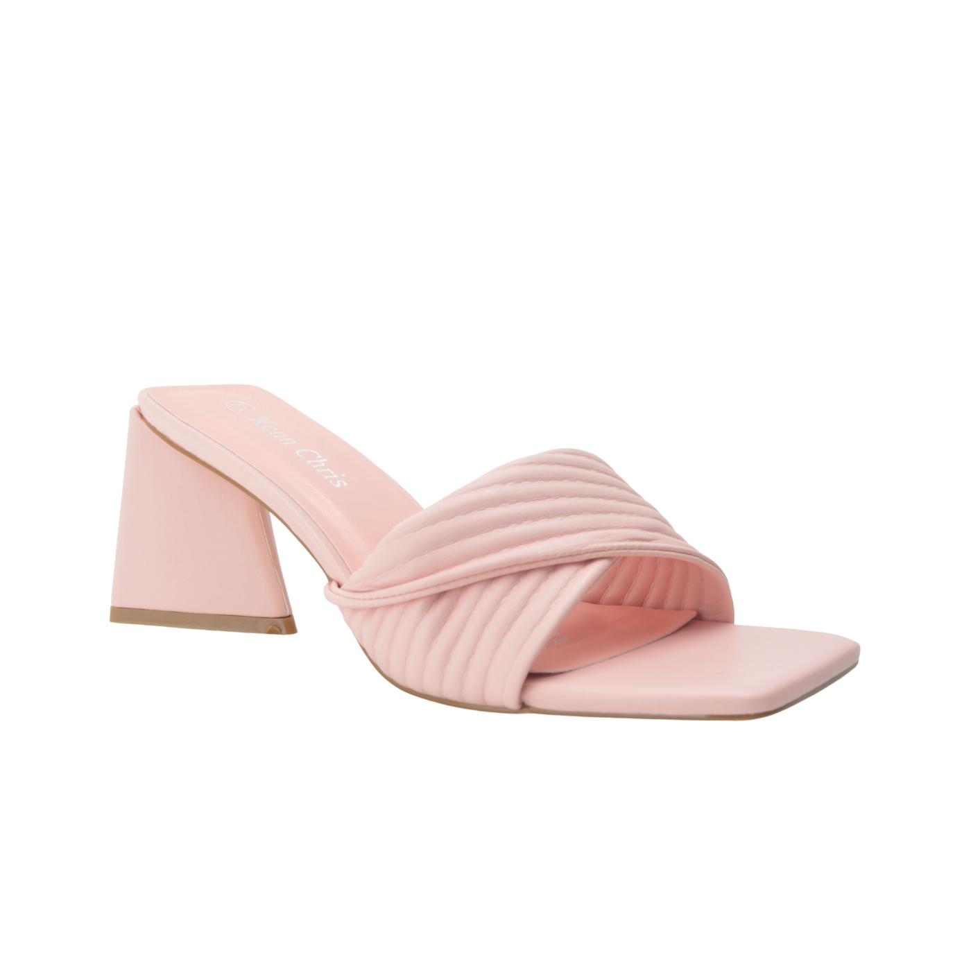 Rose Triangle Heel Sandal - Melouk