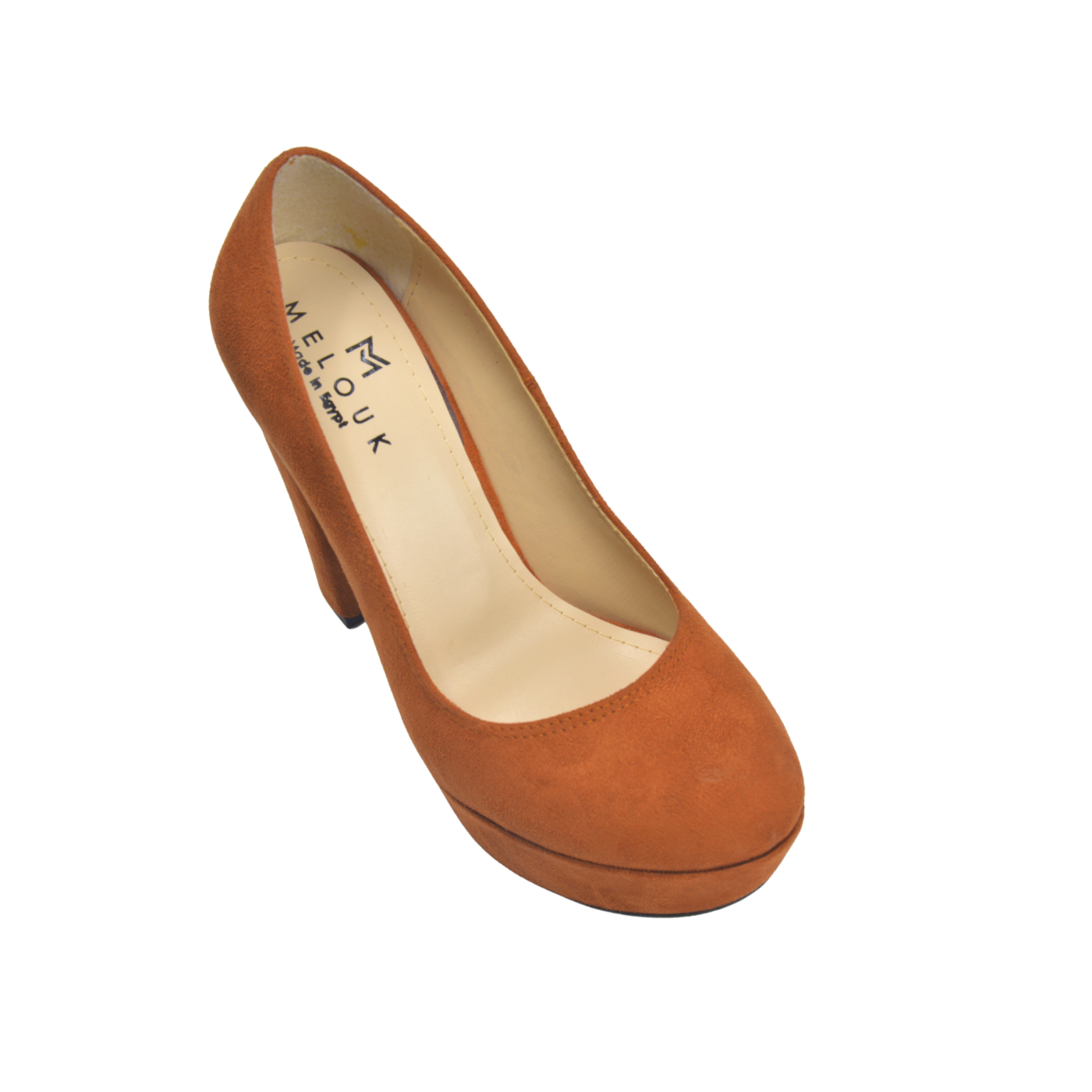 Havana Suede Elegant High Heels Shoe Melouk