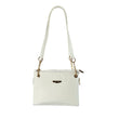 Multi Pockets White Shoulder Bag - Melouk